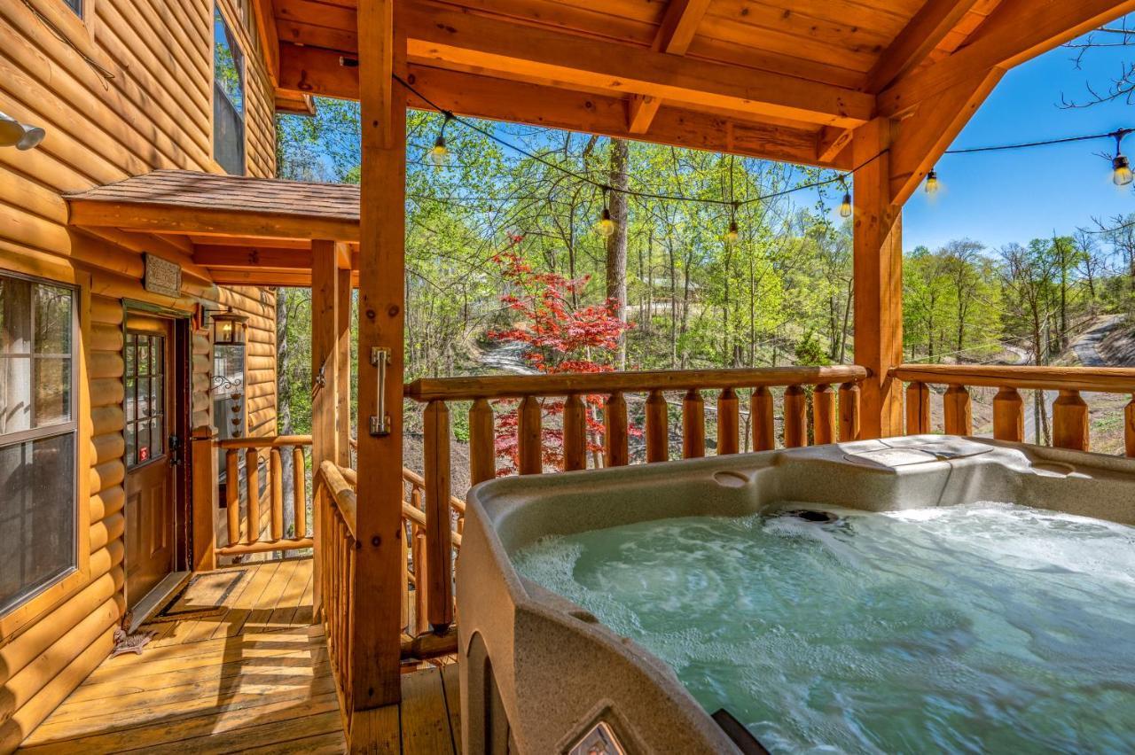 Permanent Vacation-Private Honeymoon Cabin With Hot Tub Villa Sevierville Exterior photo