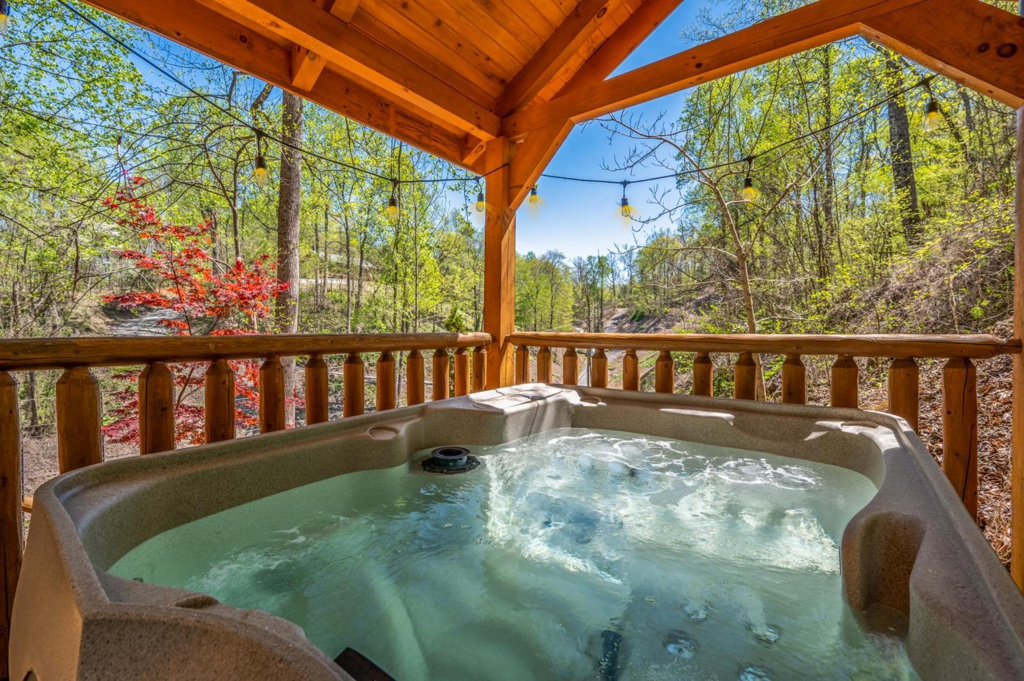 Permanent Vacation-Private Honeymoon Cabin With Hot Tub Villa Sevierville Exterior photo